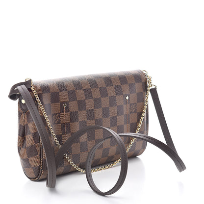 Louis Vuitton Damier Ebene Favorite MM 3 of 8