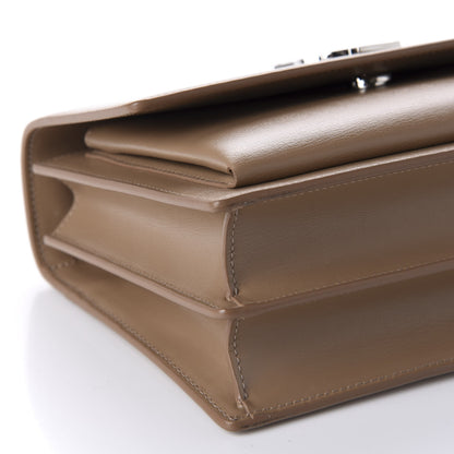 Saint Laurent Calfskin Medium Monogram Sunset Dark Beige 6 of 11