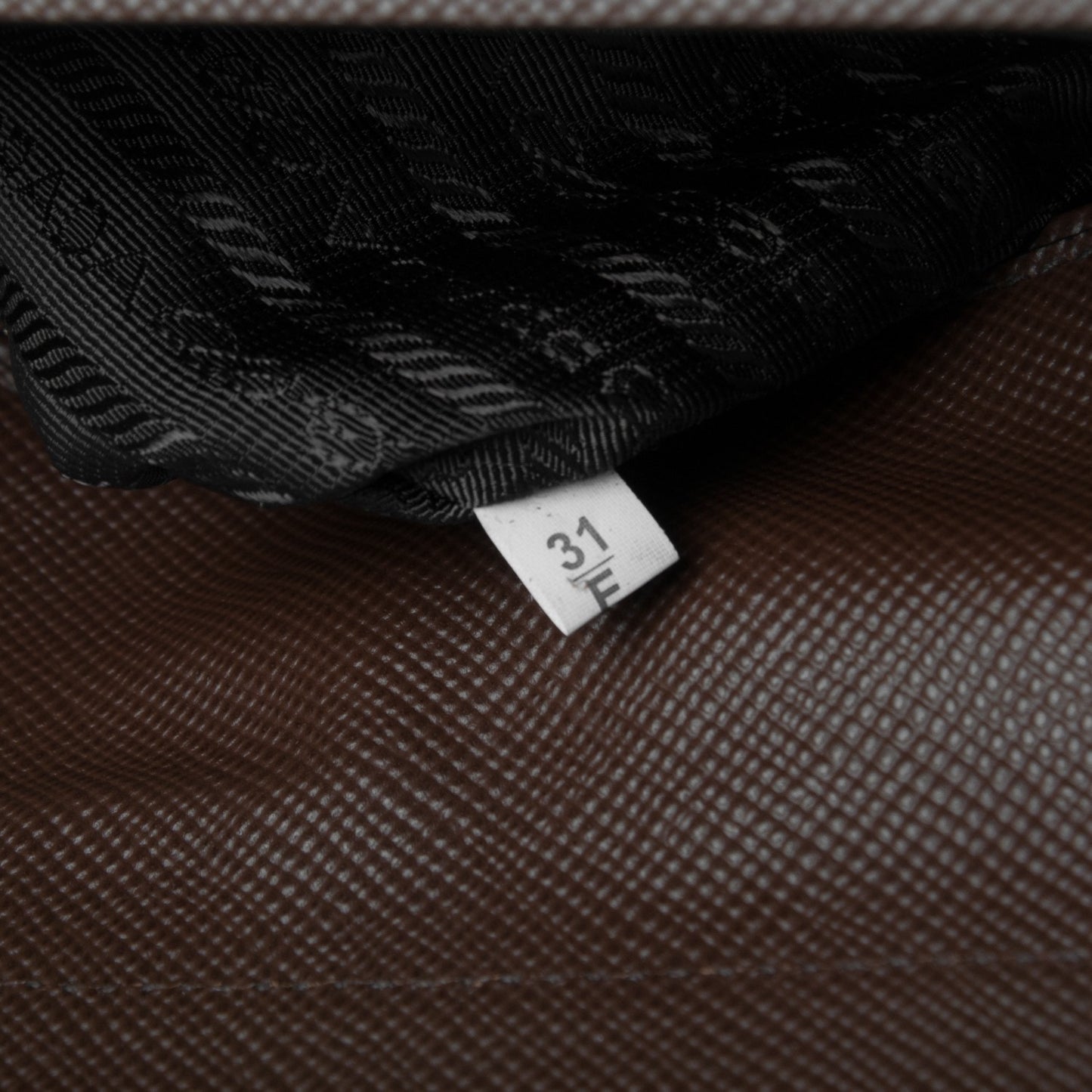 Saffiano Cuir Twin Tote Cacao