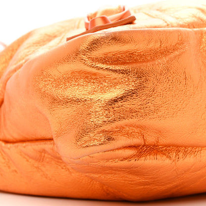 Balenciaga Metallic Agneau Classic Hardware First Orange 10 of 19