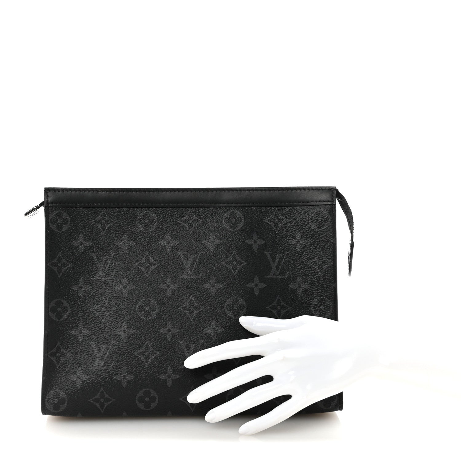 Louis Vuitton Monogram Eclipse Pochette Voyage MM 2 of 6