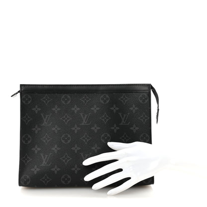 Louis Vuitton Monogram Eclipse Pochette Voyage MM 2 of 6