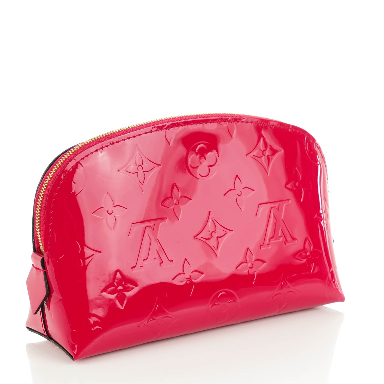 Louis Vuitton Vernis Cosmetic Pouch Rose Indien 3 of 7