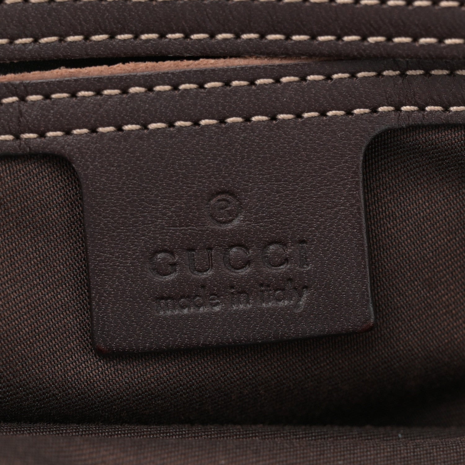 Gucci GG Plus Monogram Joy Vertical Tote Dark Brown 7 of 12