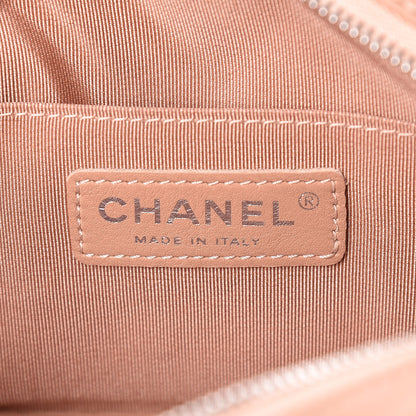 Chanel Calfskin Chevron Quilted Tassel Camera Case Dark Beige 6 of 10
