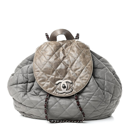 Chanel Iridescent Calfskin Quilted In The Mix Backpack Grey 1 of 10