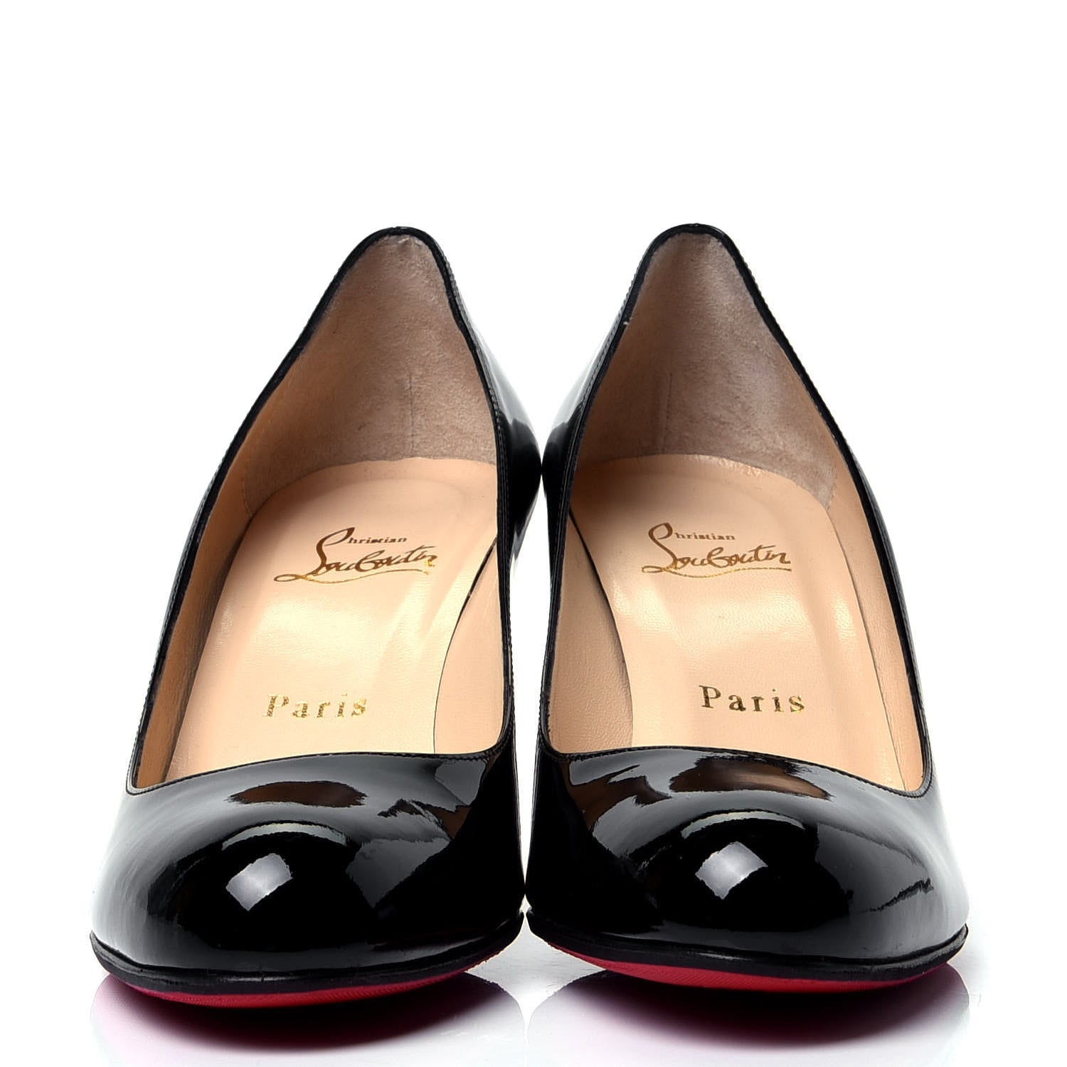 Christian Louboutin Patent Simple 85 Pumps 38 Black 2 of 10