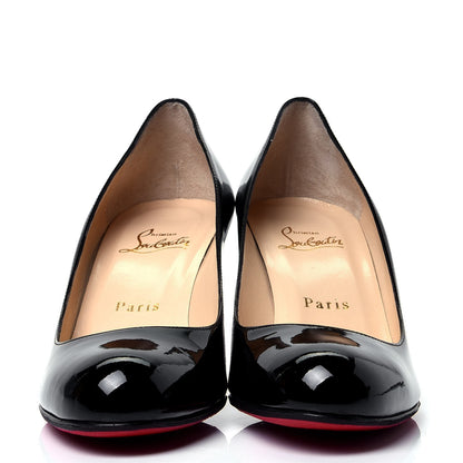 Christian Louboutin Patent Simple 85 Pumps 38 Black 2 of 10