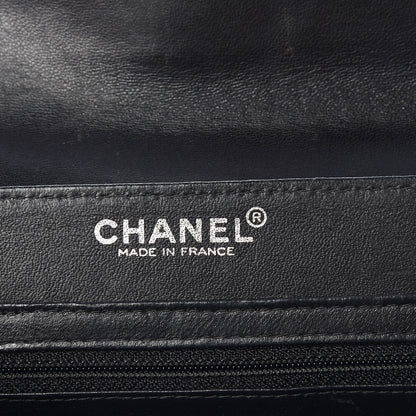 Chanel Lambskin Mademoiselle Accordion Flap Black 6 of 15
