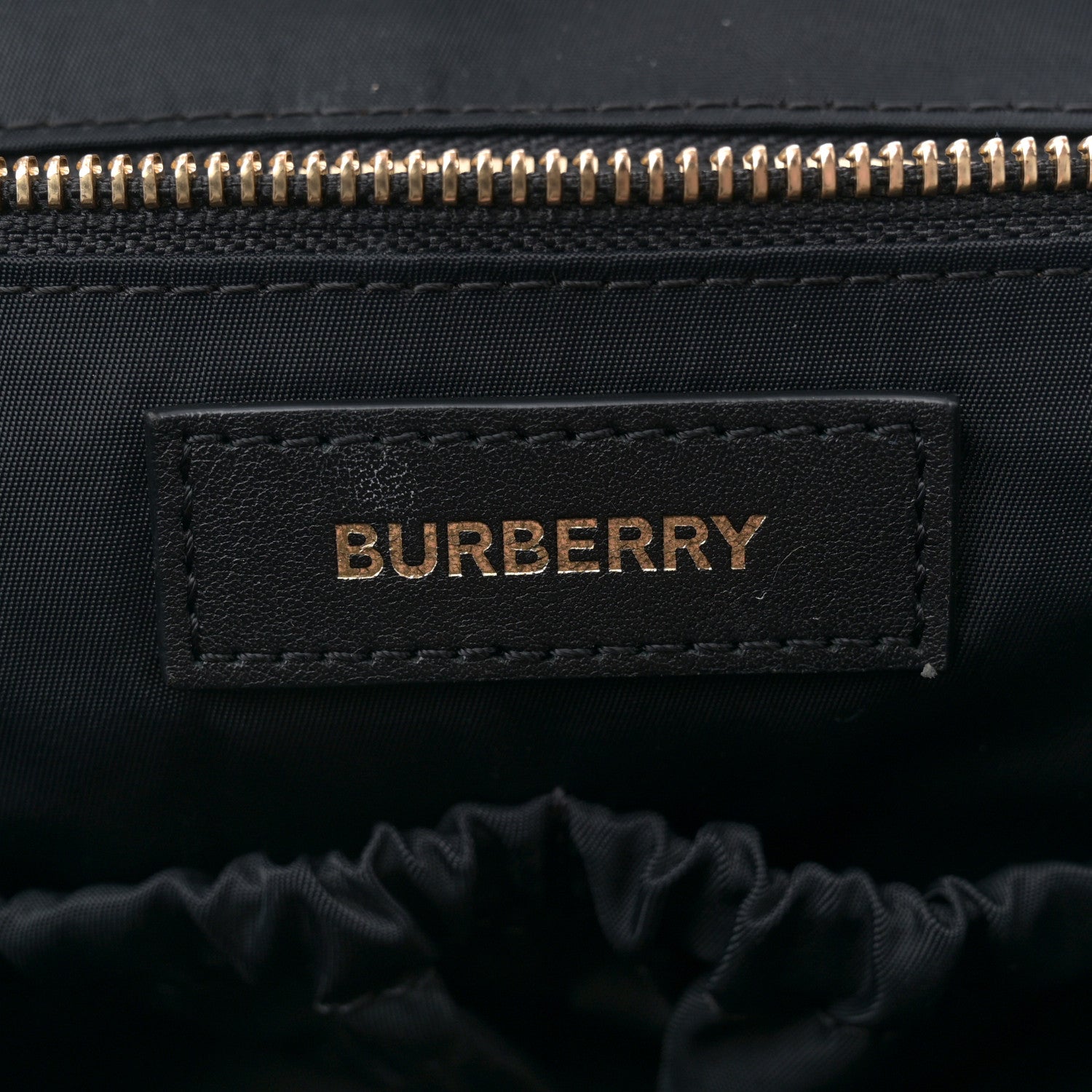 Burberry Nylon Vintage Check Logo Diaper Bag 6 of 10