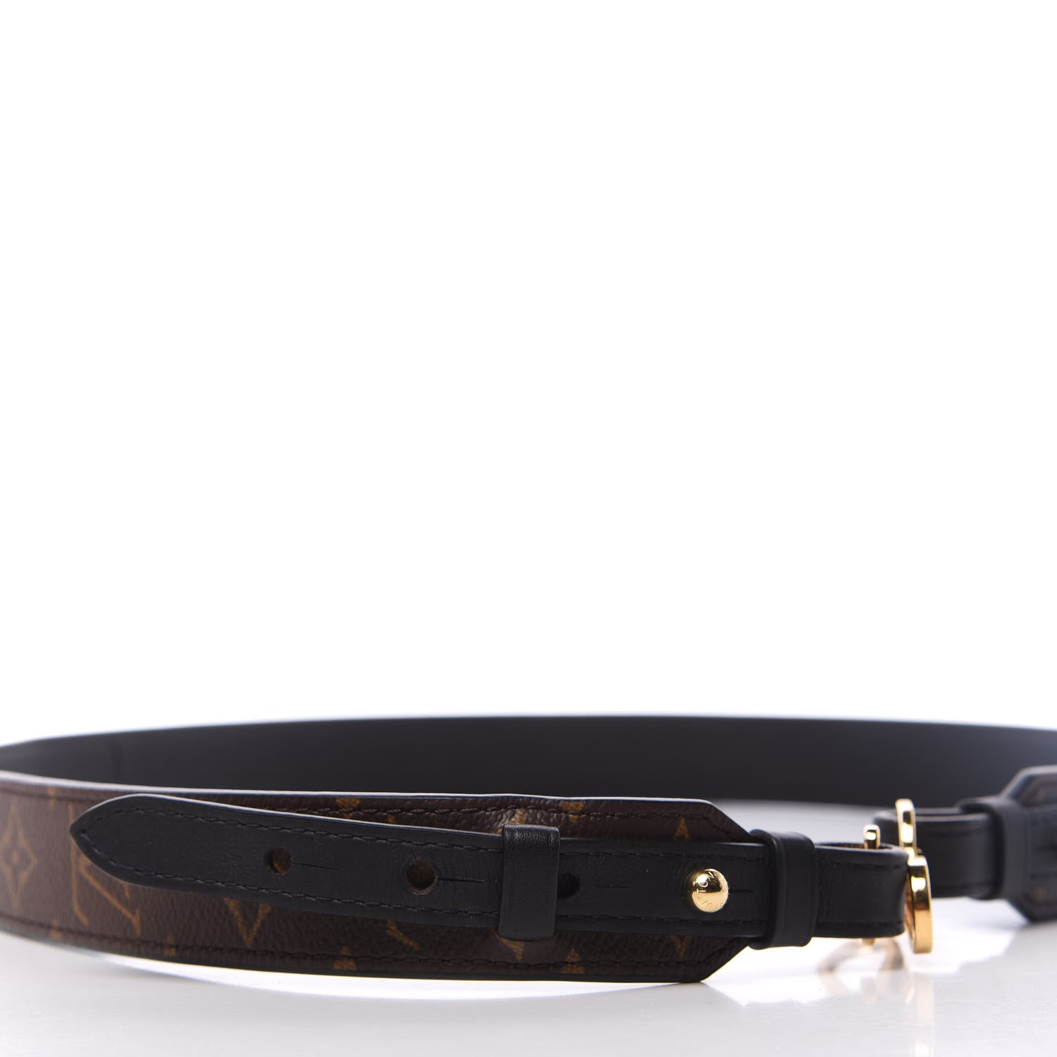 Louis Vuitton Monogram Bandouliere Shoulder Strap XL Black 7 of 7