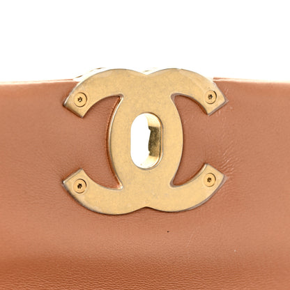 Chanel Lambskin Quilted Medium Chanel 19 Flap Brown 11 of 13