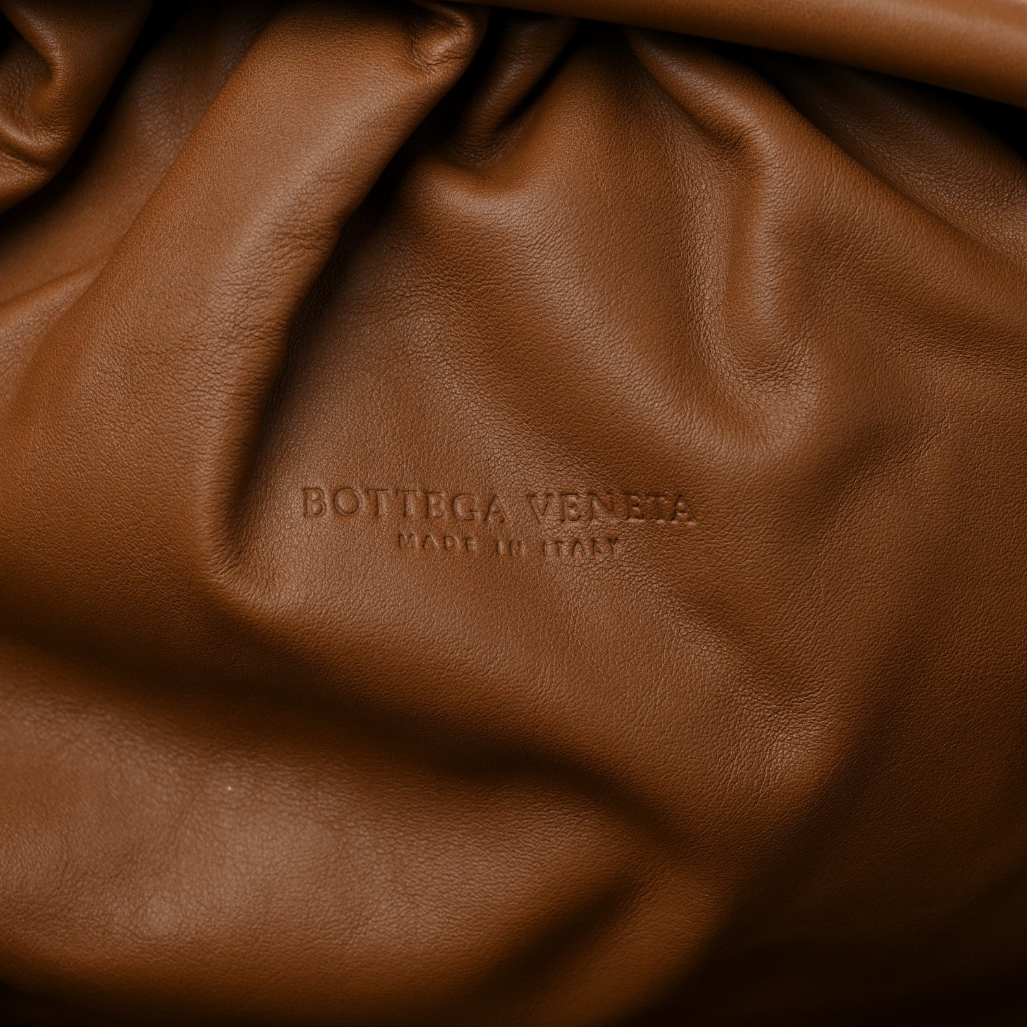 Bottega Veneta Smooth Butter Calf The Pouch Oversized Clutch Cammello 6 of 9