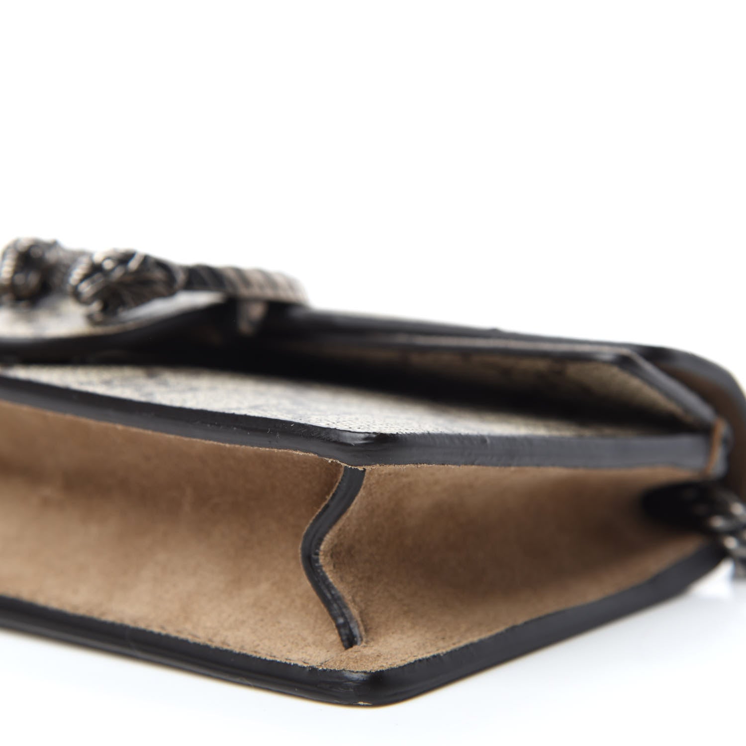 Gucci GG Supreme Monogram Super Mini Dionysus Shoulder Bag Taupe 7 of 10