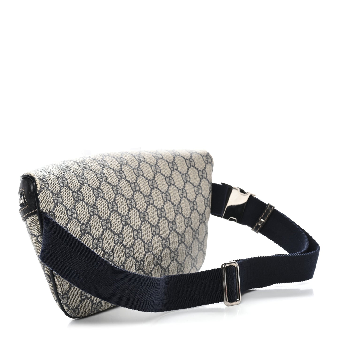 GG Supreme Monogram Belt Bag Navy