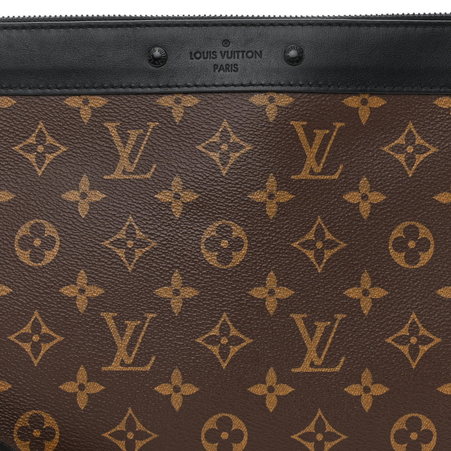 Monogram Macassar Pochette To-Go Black