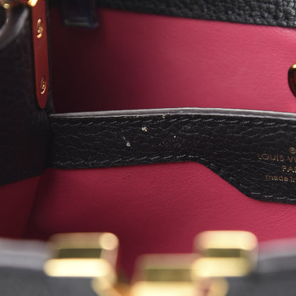Louis Vuitton Taurillon Capucines BB Black 7 of 13
