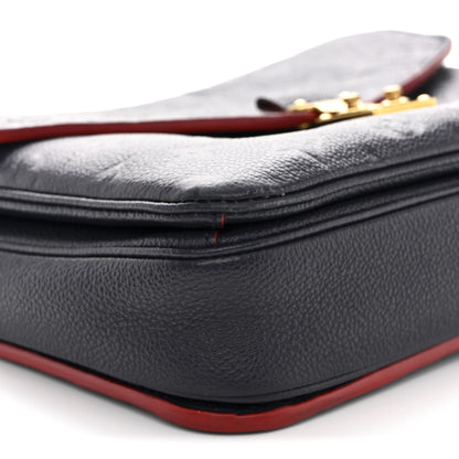Louis Vuitton Empreinte Pochette Metis Marine Rouge 8 of 13