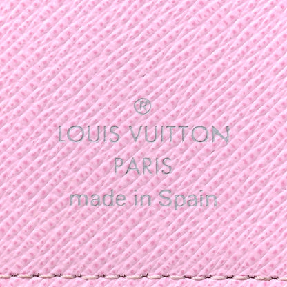 Louis Vuitton Monogram Multicolor Insolite Wallet White Litchi 6 of 9