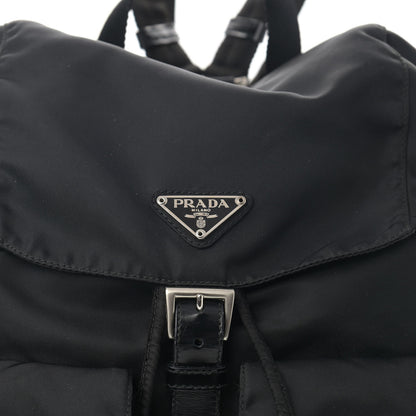 Prada Nylon Vela Medium Backpack Black 8 of 11
