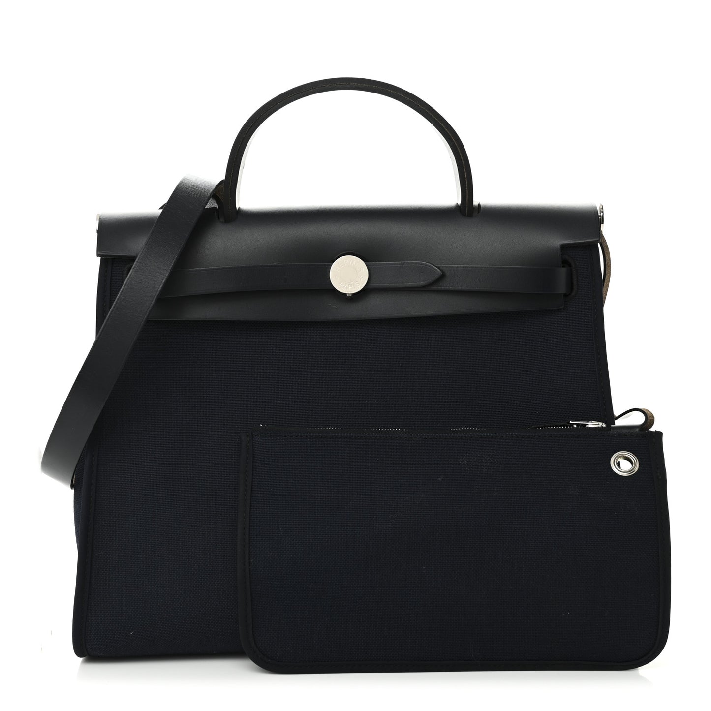 Military Toile Vache Hunter Herbag Zip PM 31 Bleu Marine Bleu Indigo