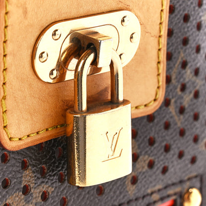 Louis Vuitton Monogram Perforated Speedy 30 Orange 7 of 14