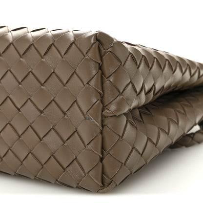 Bottega Veneta Nappa Intrecciato Medium Andiamo Shoulder Bag Taupe Grey 9 of 9