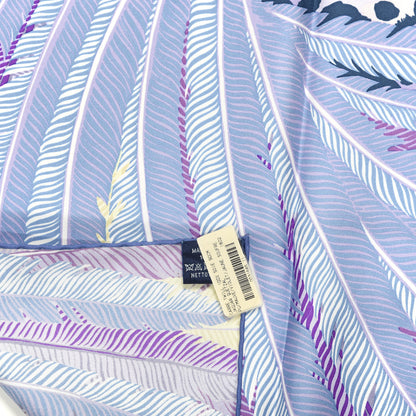 Hermes Silk Jaguar Quetzal Scarf 90 Mauve Violet Jaune Soufre 2 of 3