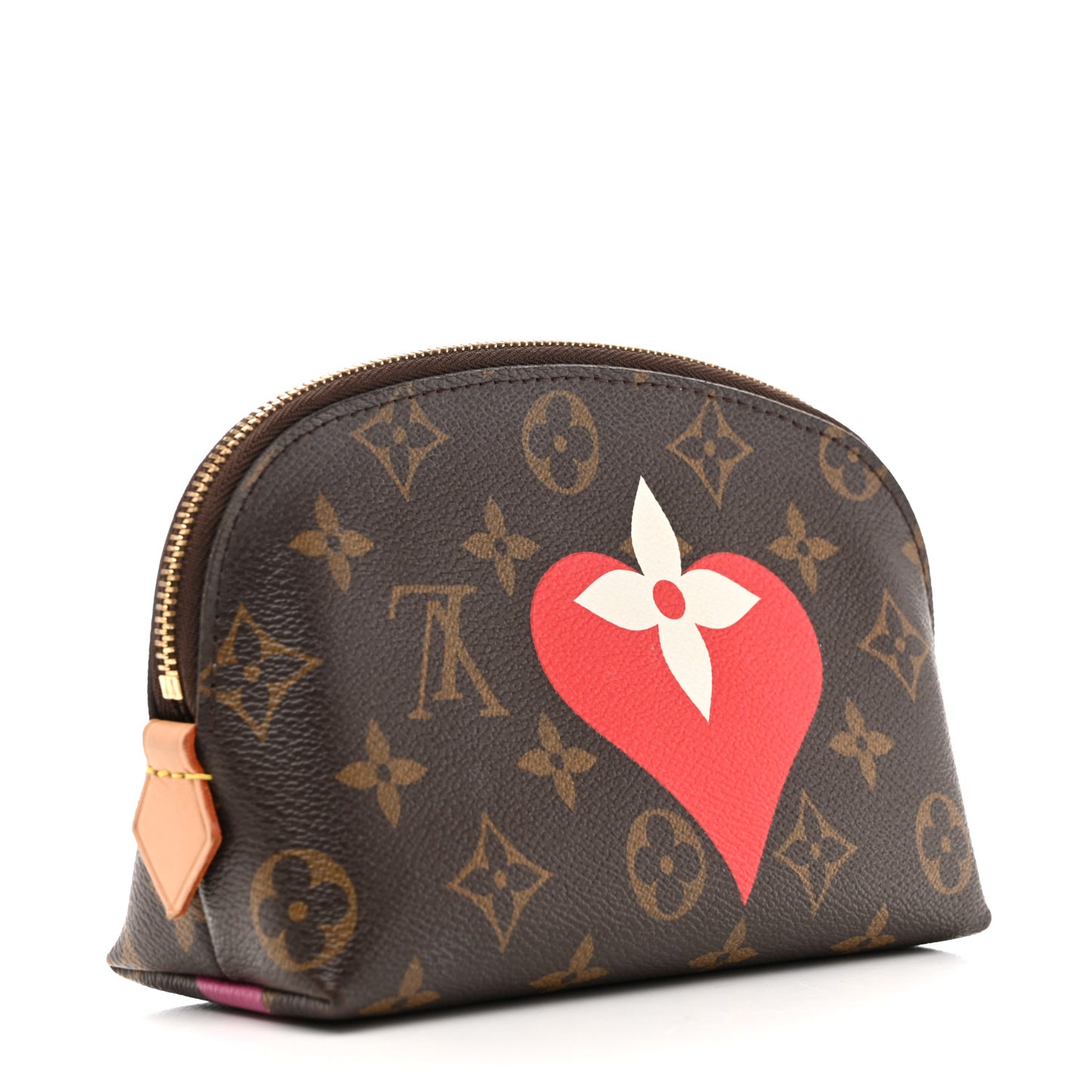 Monogram Game On Cosmetic Pouch
