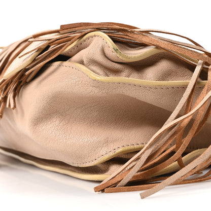 Proenza Schouler Lambskin Fringe Medium PS1 Satchel Nude 10 of 10