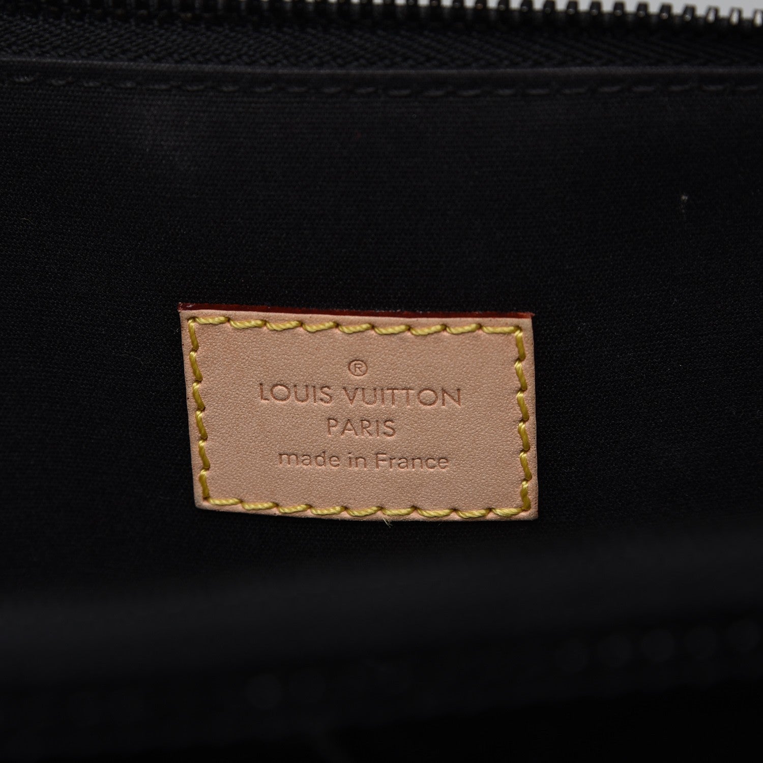 Louis Vuitton Vernis Alma GM Noir Magnetique 6 of 7