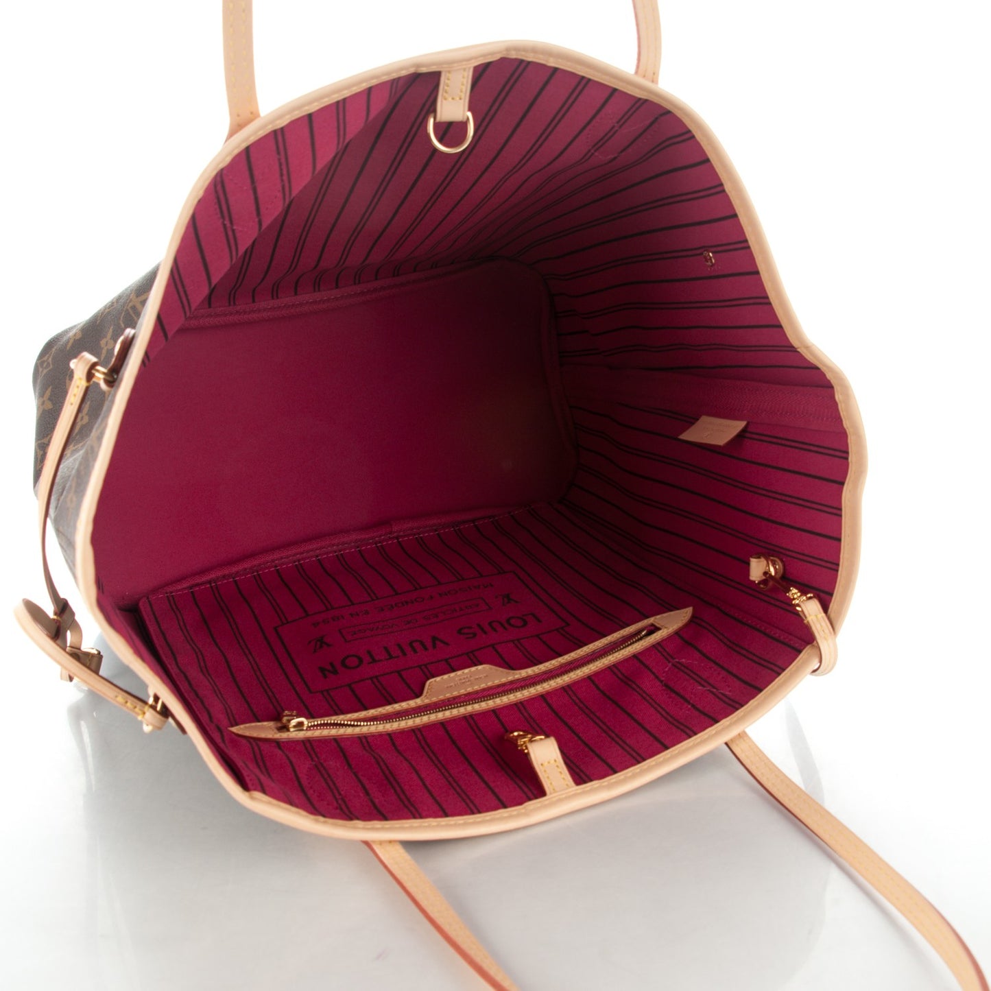 Monogram Hawaii V Neverfull MM Hot Pink