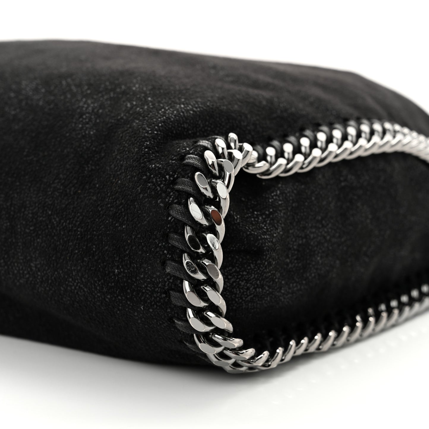 Shaggy Deer Small Falabella Tote Black