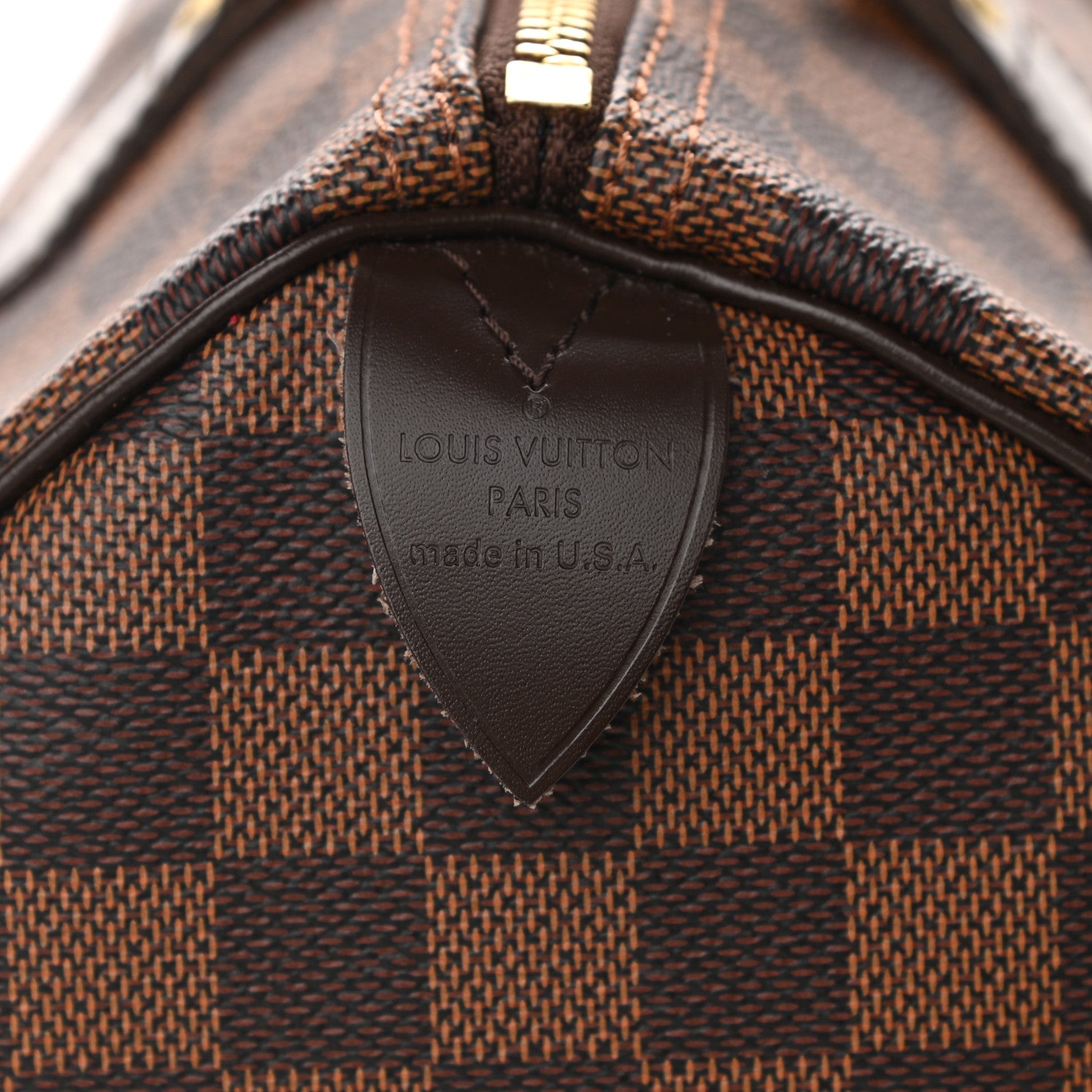 Louis Vuitton Damier Ebene Speedy 30 6 of 10
