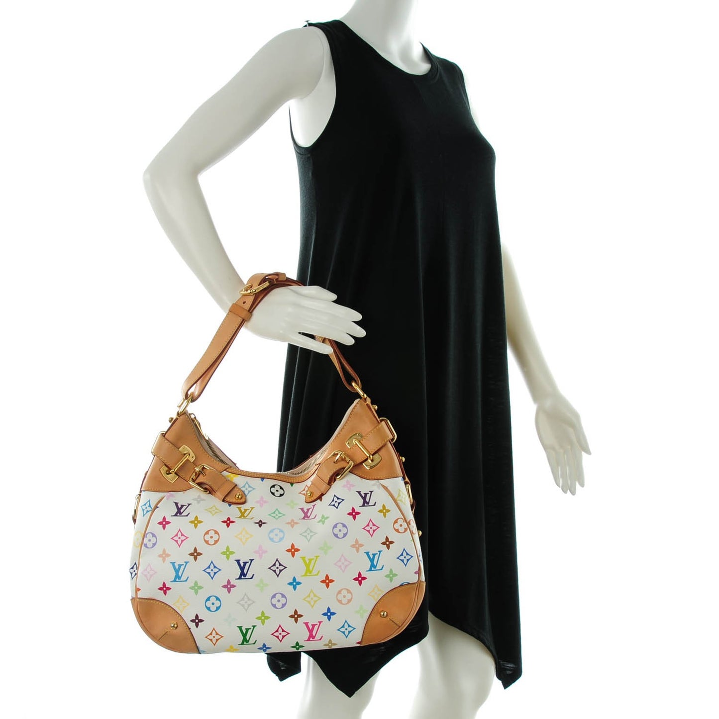 Monogram Multicolor Greta White