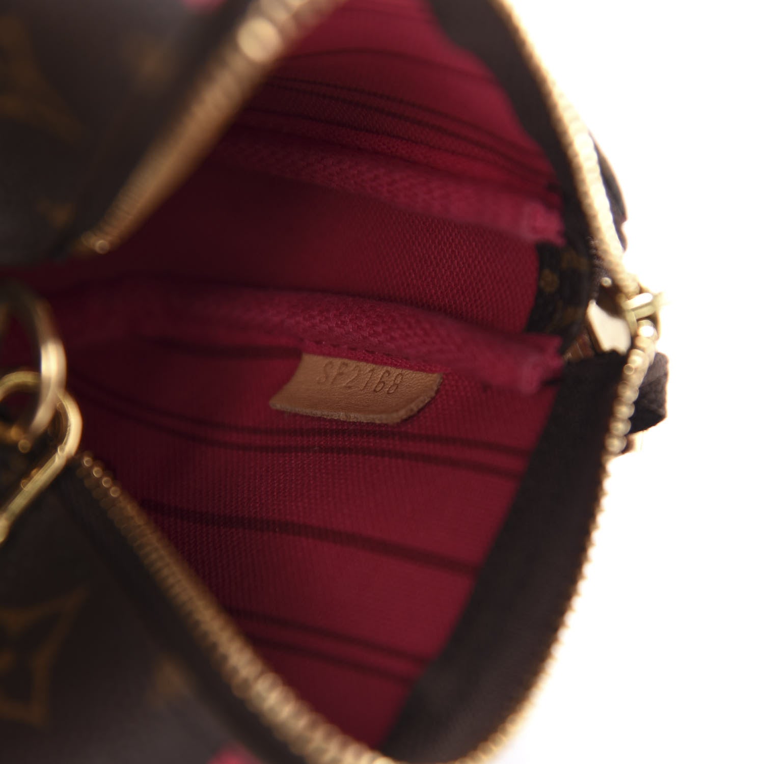Louis Vuitton Monogram My LV Heritage Mini Pochette Accessories Fuchsia Violet 7 of 8