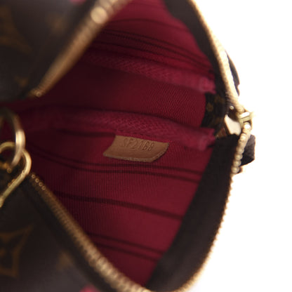 Louis Vuitton Monogram My LV Heritage Mini Pochette Accessories Fuchsia Violet 7 of 8