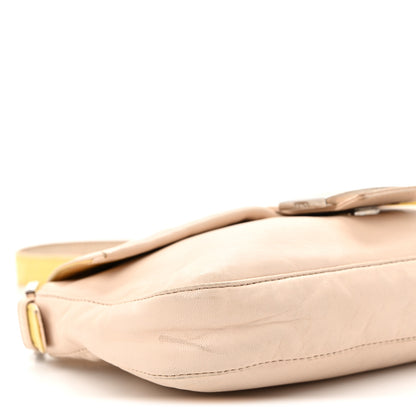 Fendi Nappa Baguette Pink Yellow 9 of 12