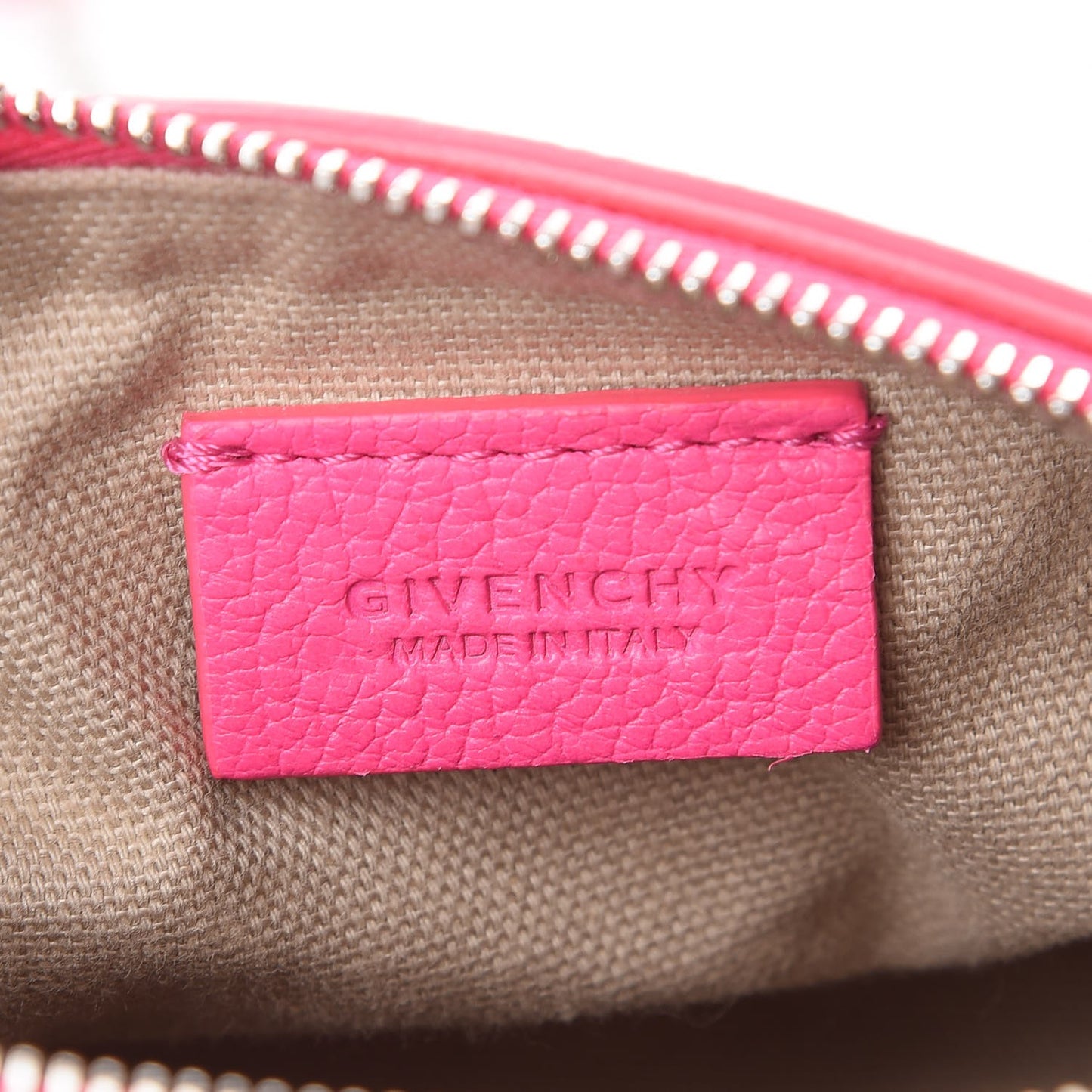 Sugar Goatskin Mini Chain Pandora Hot Pink
