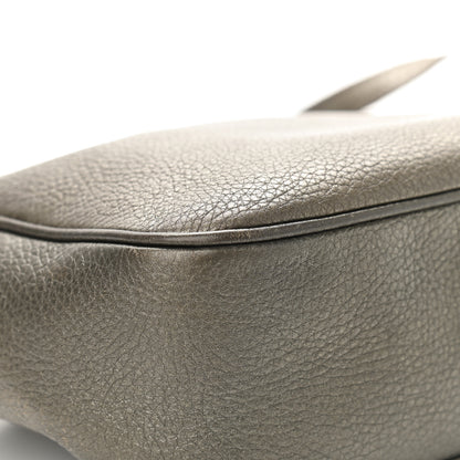 Gucci Metallic Pebbled Calfskin Small Soho Disco Bag Sasso 13 of 20