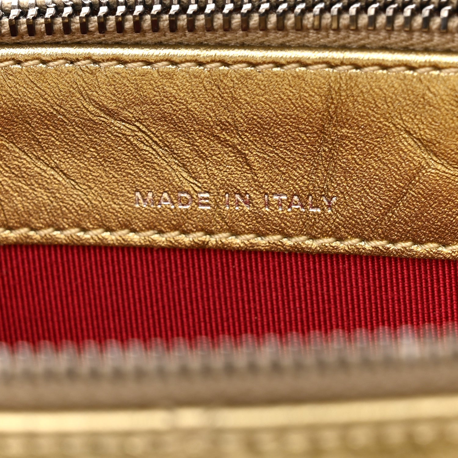 Chanel Bag Gold 9 of 13