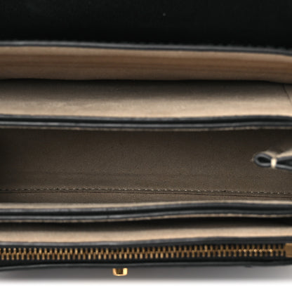 Givenchy Goatskin Quilted Small GV3 Shoulder Bag Black 5 of 9