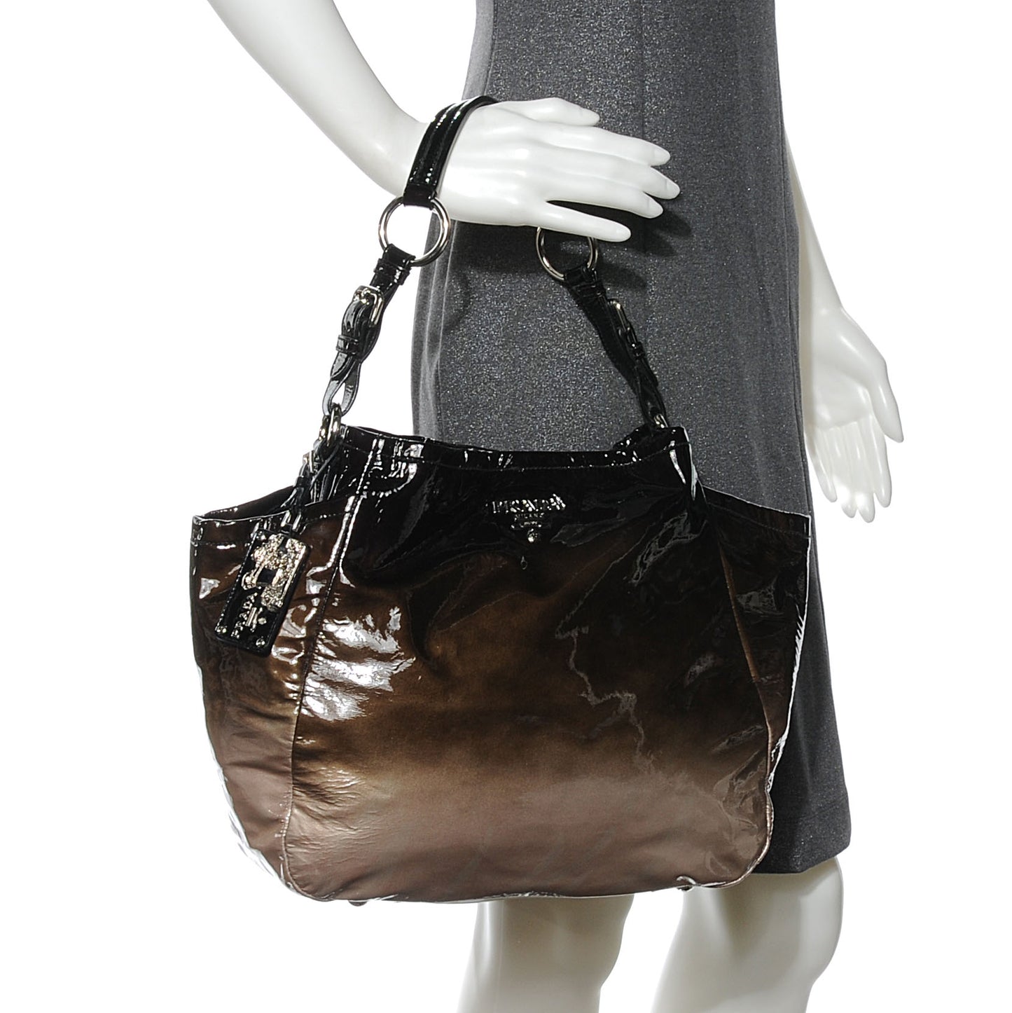 Vernice Sfumata Shoulder Bag