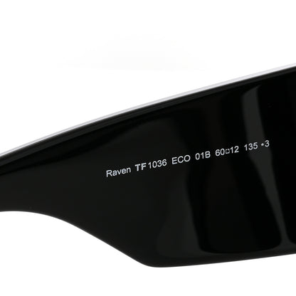 Tom Ford Raven Square Sunglasses TF1036 Black 6 of 9