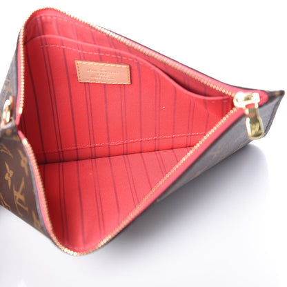 Louis Vuitton Monogram Neverfull MM GM Pochette Pink 5 of 7