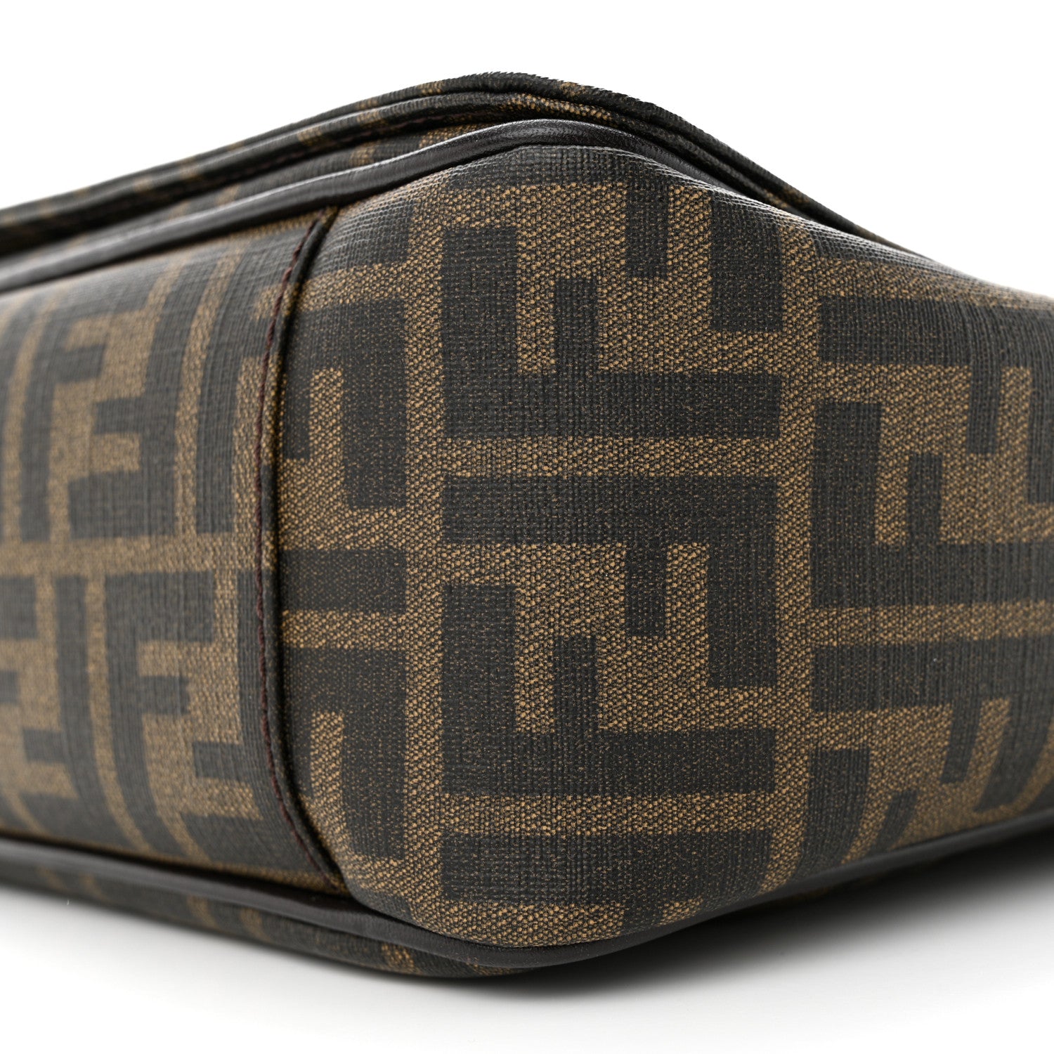 Fendi Zucca Spalmati Messenger Bag Tobacco 11 of 12