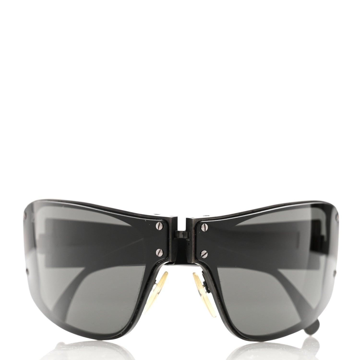 Louis Vuitton Folding Evasion Sunglasses Z0209U Black Grey 6 of 8