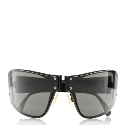 Louis Vuitton Folding Evasion Sunglasses Z0209U Black Grey 6 of 8