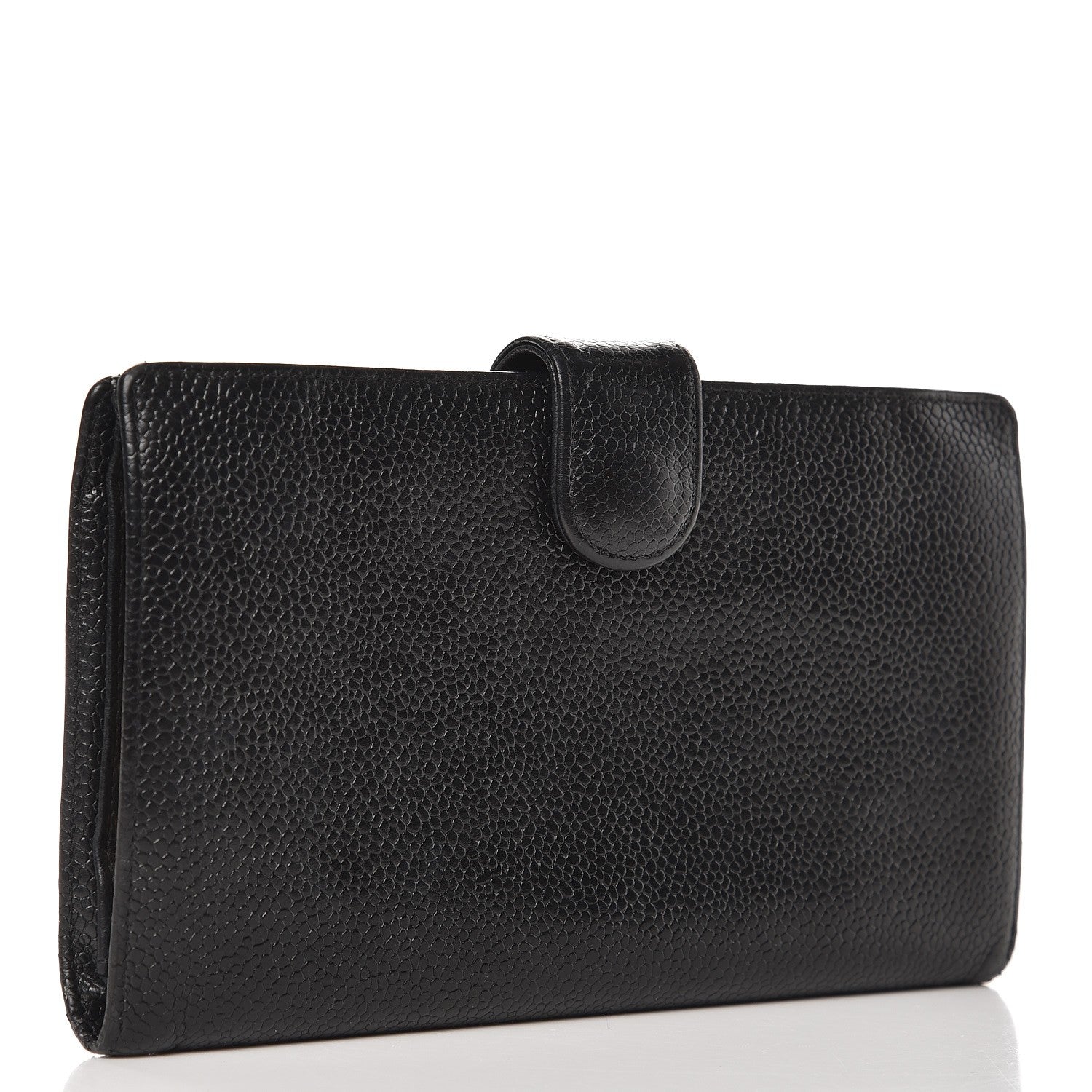 Chanel Caviar Timeless CC French Wallet Black 3 of 14