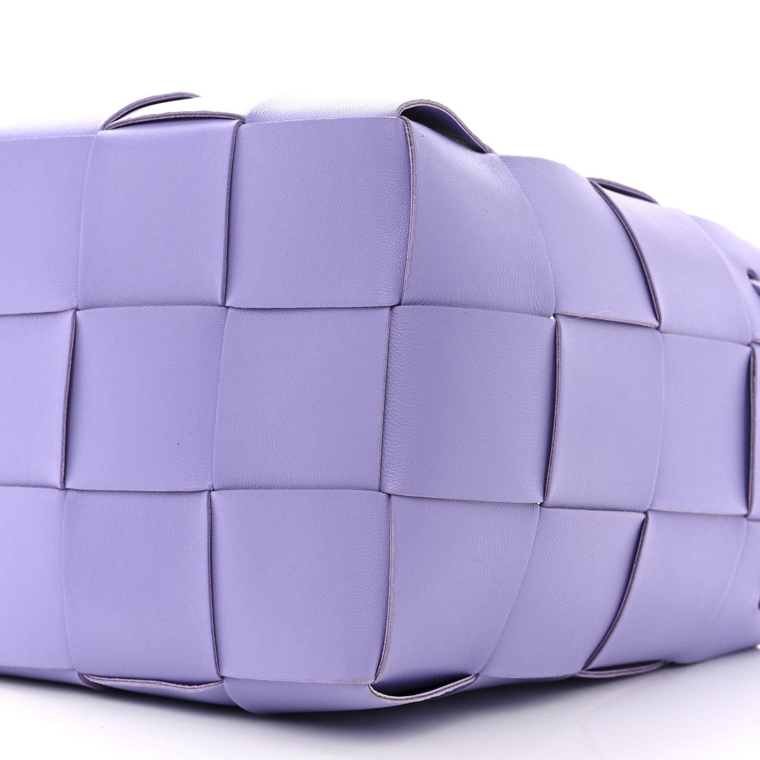 Bottega Veneta Nappa Maxi Intrecciato Small Cassette Bucket Bag Wisteria 9 of 9